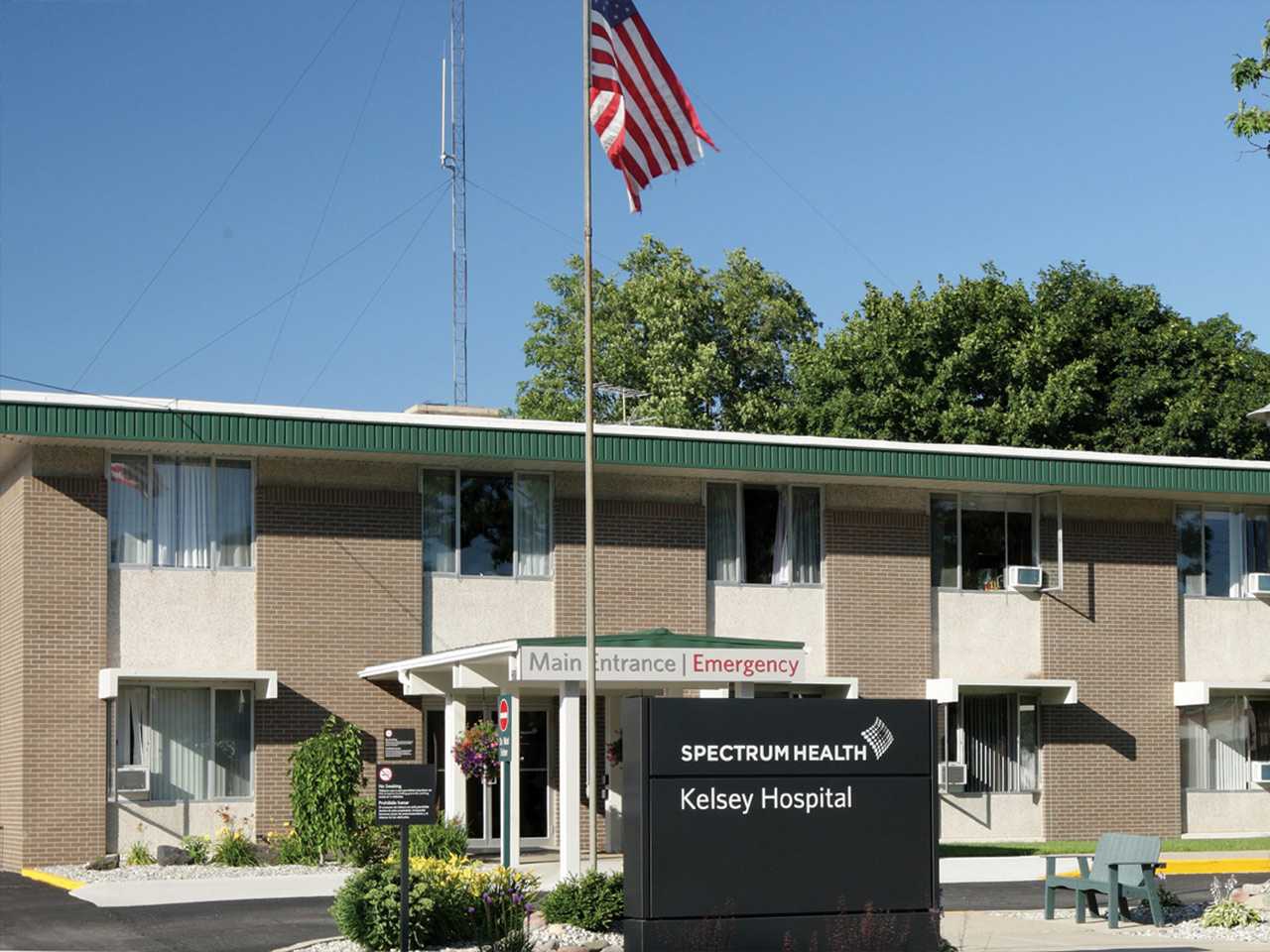 Kelsey Hospital main entrance